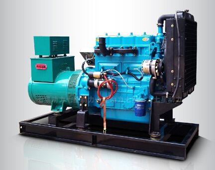 寻甸上柴30kw大型柴油发二手电机组