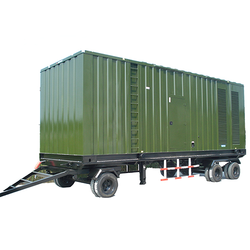 寻甸会议移动集装箱型发电机组电站